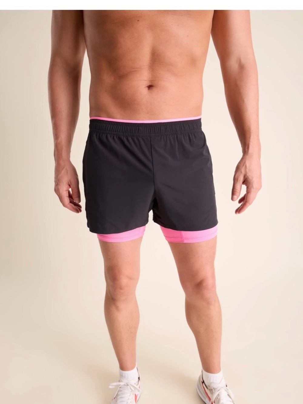 Chubbies the Ultimate Training Shorts Lined Athletic Wear Mens Size Small Black